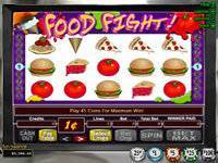 5-Reel Food Fight Slot Game