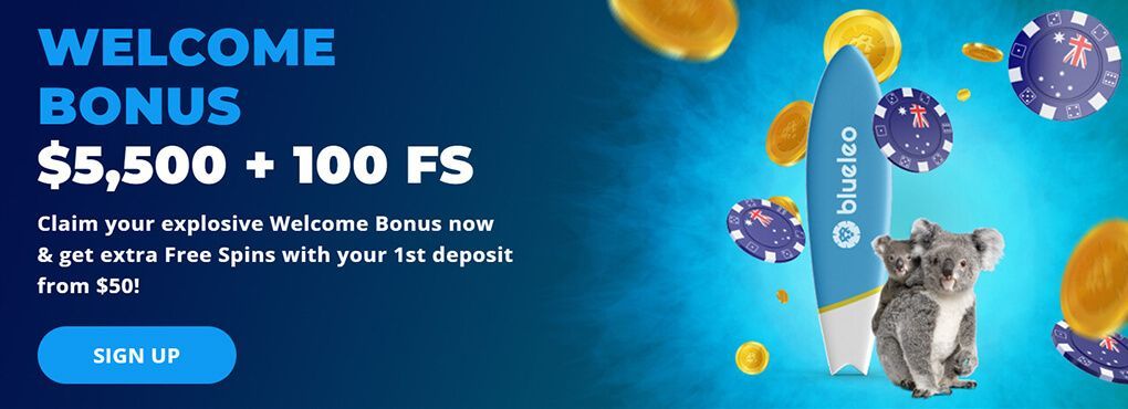 BlueLeo Casino No Deposit Bonus Codes